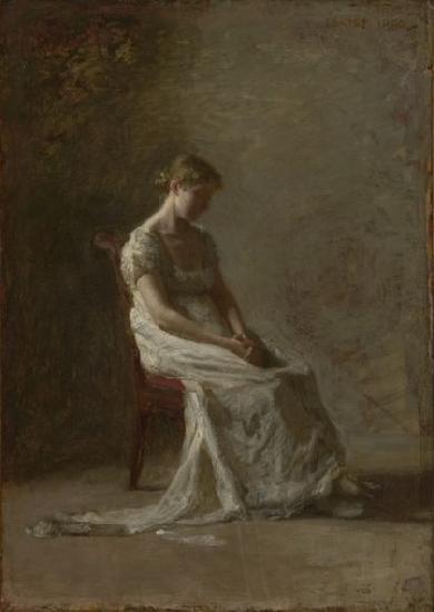 Thomas Eakins Retrospection oil painting image